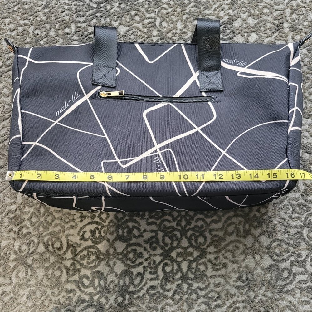 Mali & Lili Weekender Bag - Black Abstract - Picture 11 of 15